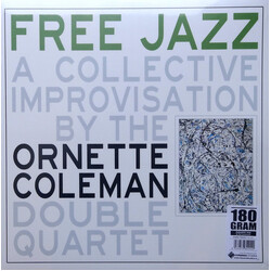 The Ornette Coleman Double Quartet Free Jazz Vinyl LP USED