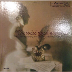 Felix Mendelssohn-Bartholdy / Ronald Binge / The New Symphony Orchestra Of London Mendelssohniana Vinyl LP USED