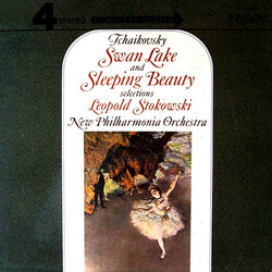 Pyotr Ilyich Tchaikovsky / Leopold Stokowski / New Philharmonia Orchestra Swan Lake And Sleeping Beauty Selections Vinyl LP USED