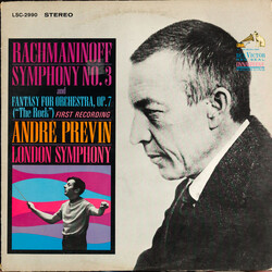 Sergei Vasilyevich Rachmaninoff / André Previn / The London Symphony Orchestra Symphony No. 3 In A Minor / Fantasy For Orchestra, Op. 7 ("The Rock") V