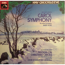 Victor Hely-Hutchinson / Ralph Vaughan Williams / Pro Arte Orchestra Of London / The Guildford Cathedral Choir / Barry Rose Carol Symphony / Fantasia 