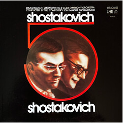 Dmitri Shostakovich / Russian State Symphony Orchestra / Maxim Shostakovich Symphony No. 5 Vinyl LP USED