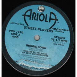 Street Players (2) Boogie Down VINYL 12" USED