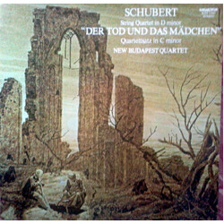 Franz Schubert / New Budapest Quartet String Quartet In D Minor "Der Tod Und Das Mädchen" Quartettsatz In C Minor Vinyl LP USED