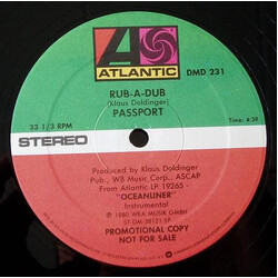 Passport (2) Rub-A-Dub VINYL 12" USED