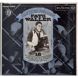Fats Waller Fractious Fingering Vinyl LP USED