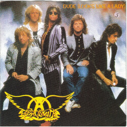 Aerosmith Dude (Looks Like A Lady) VINYL 7" USED