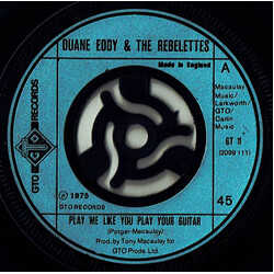 Duane Eddy & The Rebelettes Play Me Like You Play Your Guitar USED VINYL 7INCH 45 RPM
