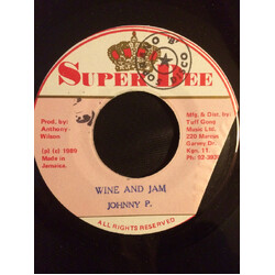 Johnny P Wine And Jam Vinyl 7" USED