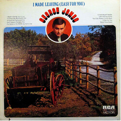 George Jones (2) I Made Leaving (Easy For You) Vinyl LP USED