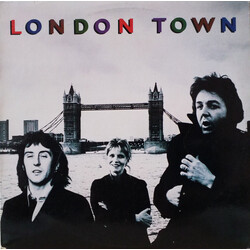Wings (2) London Town Vinyl LP USED