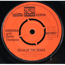 Donovan / Danny Thompson Celia Of The Seals Vinyl 7" USED