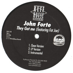 John Forte They Got Me USED VINYL 12INCH