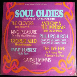 Various Soul Oldies Volume II Original Hits Vinyl LP USED