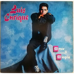 Luis Enrique Amor Y Alegria Vinyl LP USED