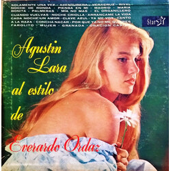 Everardo Ordaz Agustin Lara Al Estilo De Everardo Ordaz Vinyl LP USED