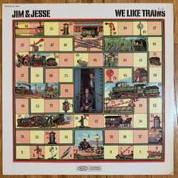 Jim & Jesse We Like Trains Vinyl LP USED