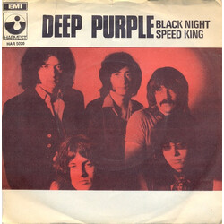 Deep Purple Black Night USED VINYL 7INCH SINGLE MONO