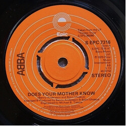 ABBA Does Your Mother Know USED VINYL 7INCH 45 RPM SINGLE