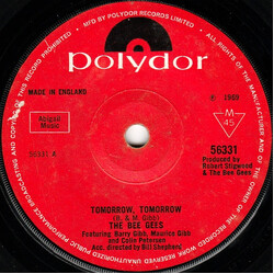 Bee Gees Tomorrow Tomorrow Vinyl 7" USED