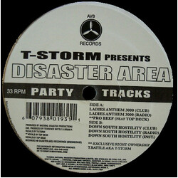 T-Storm Disaster Area USED VINYL 12INCH