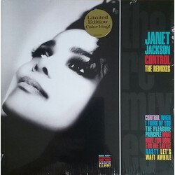 Janet Jackson Control The Remixes Vinyl 2 LP USED