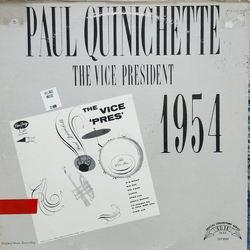 Paul Quinichette The Vice President Vinyl LP USED