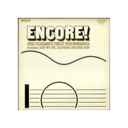 José Feliciano Encore! José Feliciano's Finest Performances Vinyl LP USED