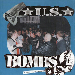 U.S. Bombs A Beer City Basement USED VINYL 7INCH 33 S RPM EP