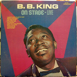 B.B. King On Stage Live Vinyl LP USED