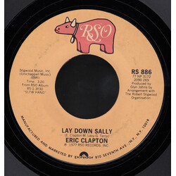 Eric Clapton Lay Down Sally / Next Time You See Her VINYL 7" USED