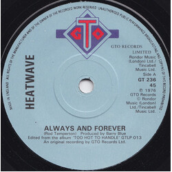 Heatwave Always And Forever VINYL 7" USED