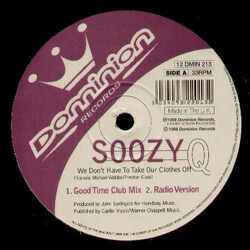 Soozy Q We Don't Have To Take Our Clothes Off VINYL 12" USED