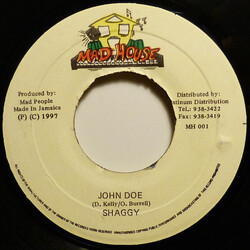 Shaggy John Doe USED VINYL 7INCH 45 RPM MISPRINT