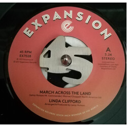 Linda Clifford March Across The Land USED VINYL 7INCH 45 RPM REISSUE REMASTERED STEREO
