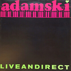 Adamski Liveandirect Vinyl LP USED