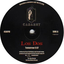 Los Dos (2) Tomorrow / Mi Savor VINYL 12" USED