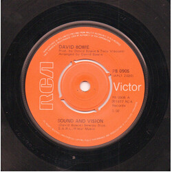David Bowie Sound And Vision USED VINYL 7INCH 45 RPM SINGLE