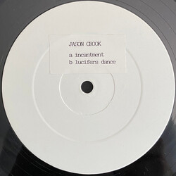 Jason Crook Incantment USED VINYL 12INCH 45 RPM PROMO WHITE LABEL