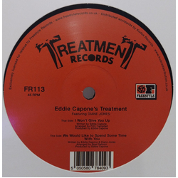 Eddie Capone Treatment / Diane Jones (3) I Won't Give You Up Vinyl 12" USED