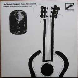 Bo Weavil Jackson Complete Recordings In Chronological Order Vinyl LP USED