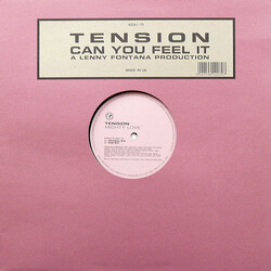 Tension Can You Feel It USED VINYL 12INCH 33 S RPM