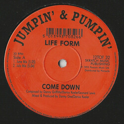 Life Form Come Down VINYL 12" USED