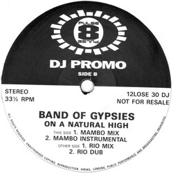 Band Of Gypsies On A Natural High VINYL 12" USED