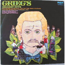 Edvard Grieg Grieg's Biggest Hits Vinyl LP USED