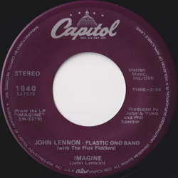 John Lennon Imagine Vinyl 7" USED