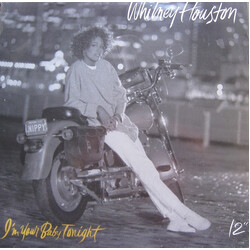 Whitney Houston I'm Your Baby Tonight USED VINYL 12INCH 45 RPM SINGLE STEREO