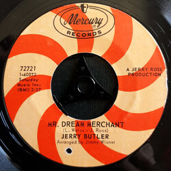 Jerry Butler Mr. Dream Merchant USED VINYL 7INCH 45 RPM SINGLE REPRESS