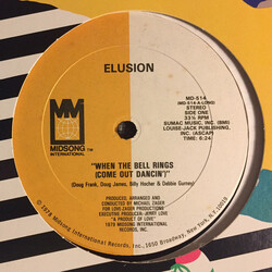 Elusion (2) When The Bell Rings (Come Out Dancin') USED VINYL 12INCH 33 S RPM