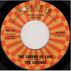 The Legends (8) / The Elegants The Legend Of Love / Little Boy Blue USED VINYL 7INCH 45 RPM REISSUE STYRENE